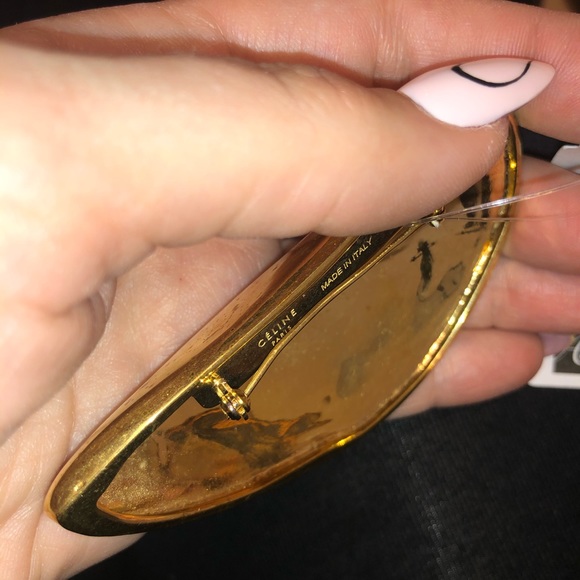 Celine gold pin brooch - Picture 6 of 8